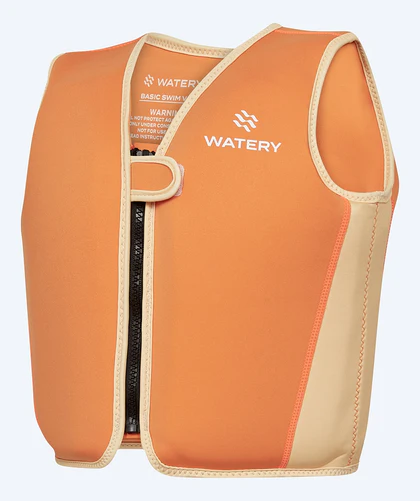 Watery Basic sv&oslash;mmevest Orange