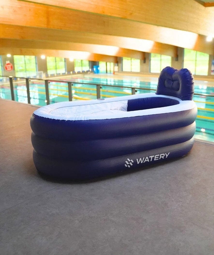 Watery ilmat&auml;ytteinen kylpyamme - Seal-Real - Sininen