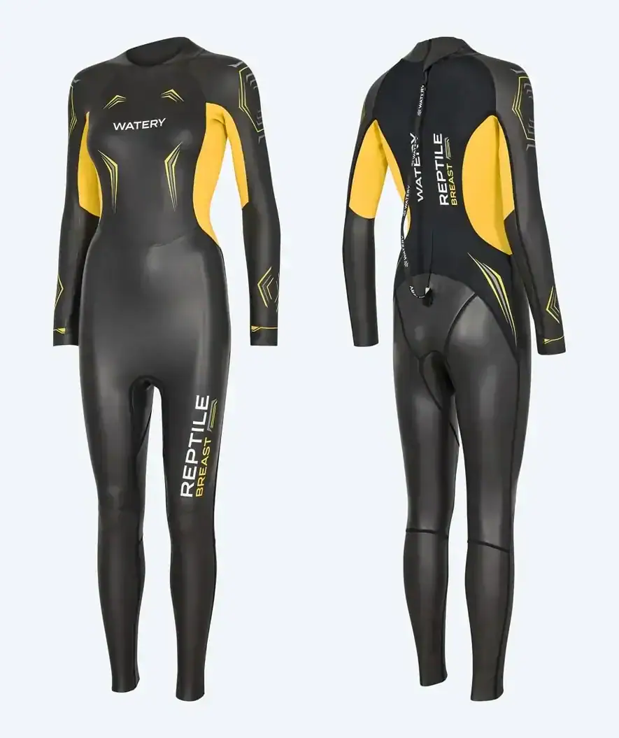 WateryReptileBreastWomen-Yellow naisille