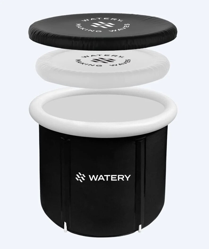 Tuotekuva tuotteesta Watery puhallettava j&auml;&auml;kylpyamme - Hero - Musta
